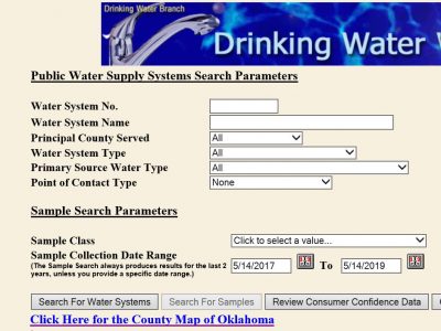 drinking water watch screenshot